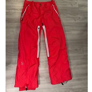 Roxy Womens Ski Snowboard Pants Red Size M Gore-Tex Waterproof Heavy Weather